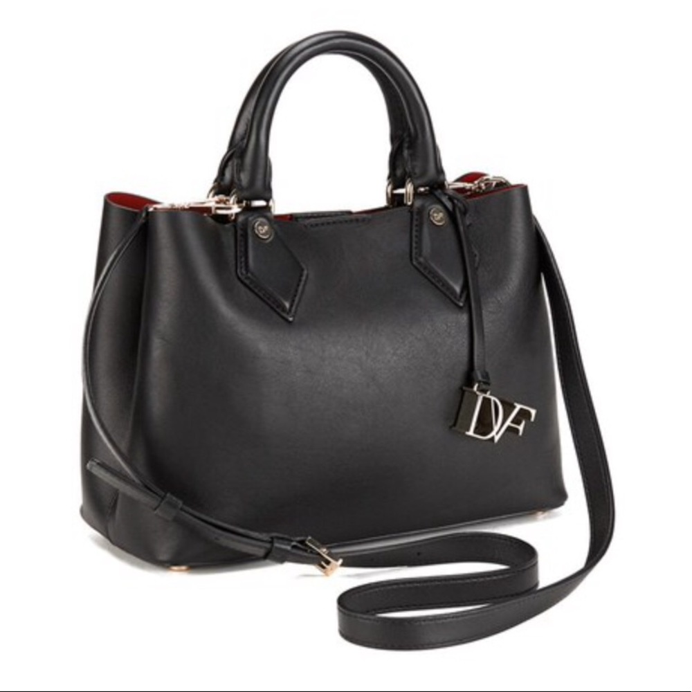 DVF Diane Von Furstenberg Voyage Leather Tote - Picture 4 of 8